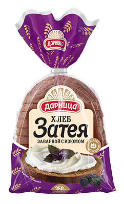 Хлеб «Затея» с солодом и изюмом, 350 г