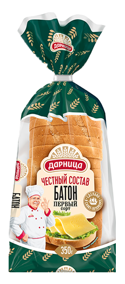 Батон «Первый сорт» «Честный состав», 350 г