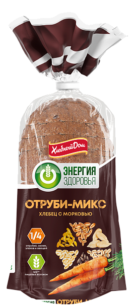 Хлебец «ОТРУБИ-МИКС» с морковью, 330 г