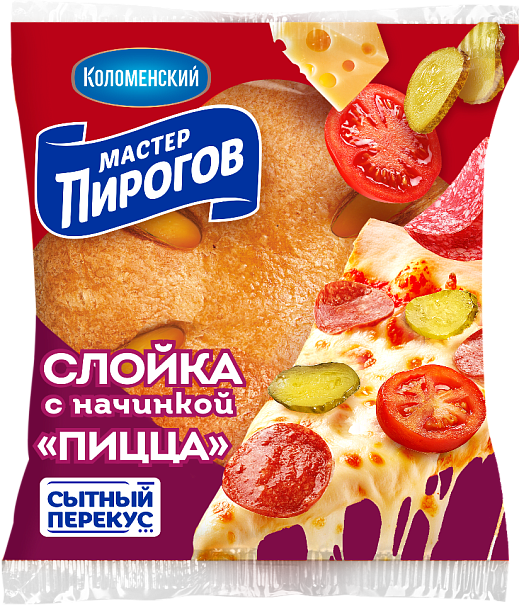 Слойка с начинкой «Пицца» 70 г