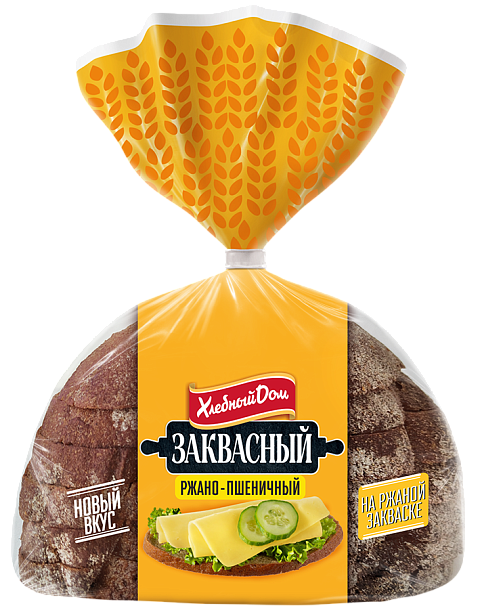 Хлеб «Заквасный» ржано-пшеничный, 400 г