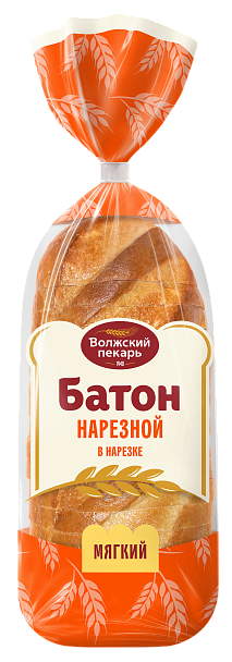 Батон «Нарезной» в нарезке, 330 г