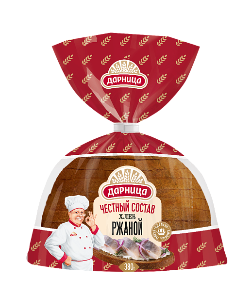 Хлеб ржаной «Честный состав», 380 г