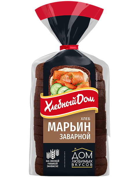 Хлеб  «Марьин» заварной, 350 г