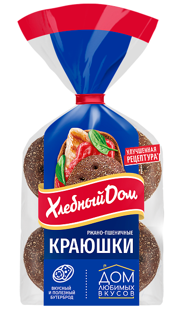 Лепешки «Краюшки» ржано-пшеничные, 240 г