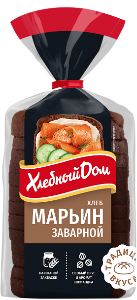 Хлеб  «Марьин» заварной, 350 г
